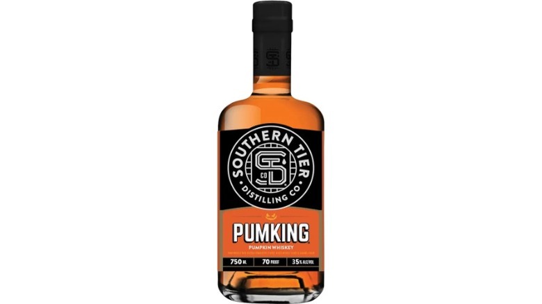 Pumking pumpkin whiskey bottle