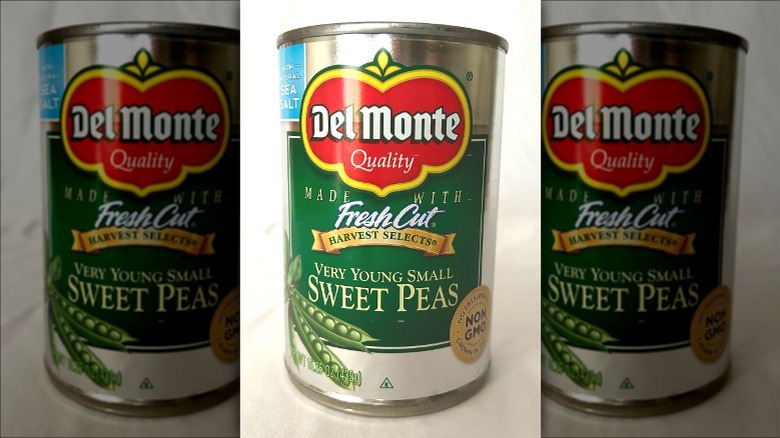 Del Monte canned peas