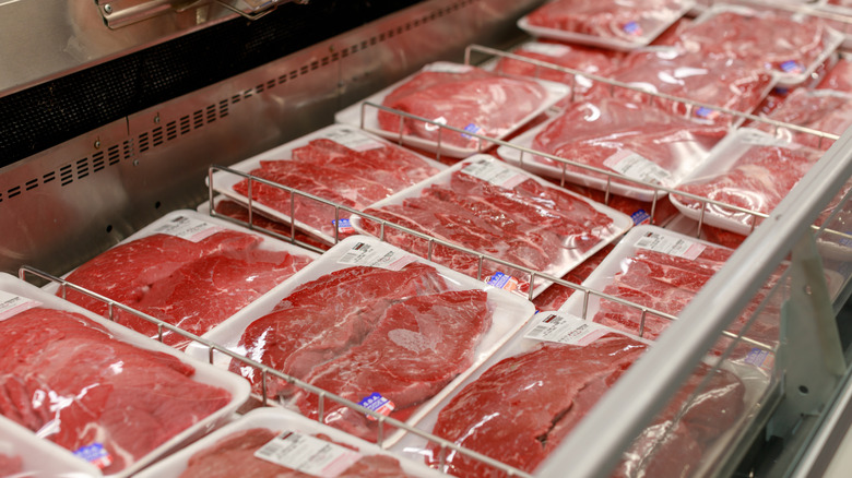 Packs of beef in Costco