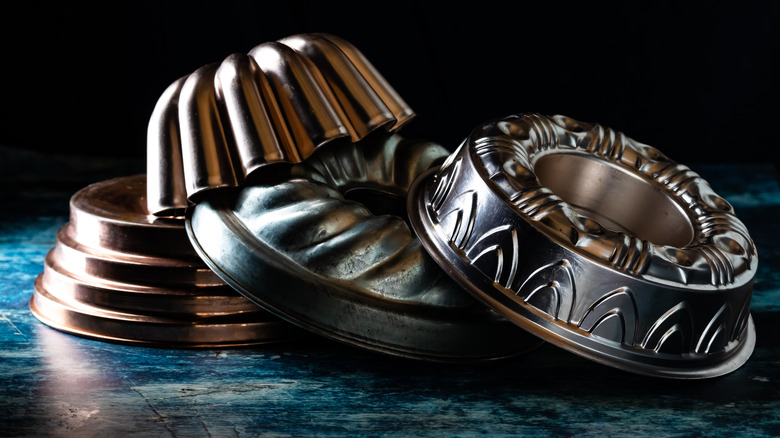 Collection of bundt pans