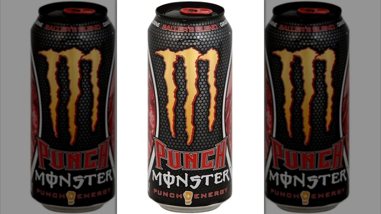 Cans of Monster Baller's Blend