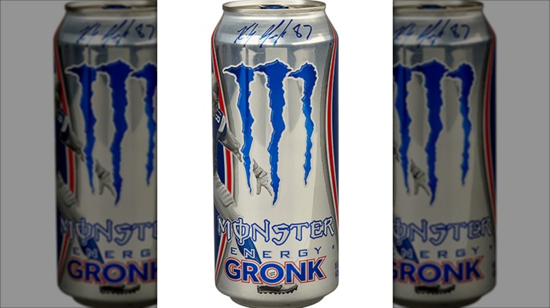 Cans of Monster Gronk