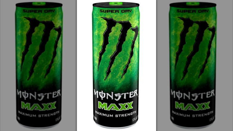 Cans of Monster Maxx Super Dry