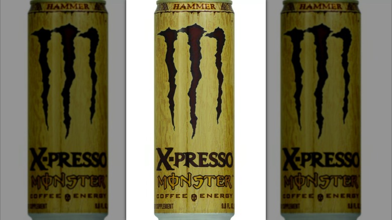 Cans of Monster X-presso Hammer