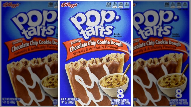 Chocolate Chip Cookie Dough Pop-Tarts box
