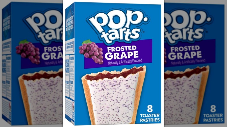 Frosted Grape Pop-Tarts box