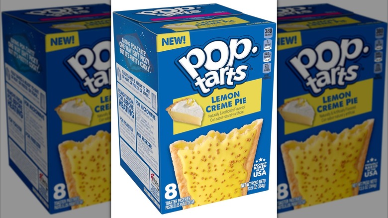 Lemon Crème Pie Pop-Tarts box