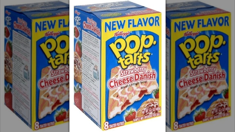 Strawberry Cheese Danish Pop-Tarts box