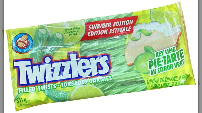 Key Lime Pie Flavored Filled Twizzlers
