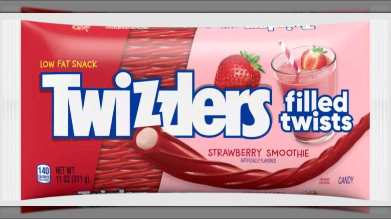 Strawberry Smoothie Twizzlers
