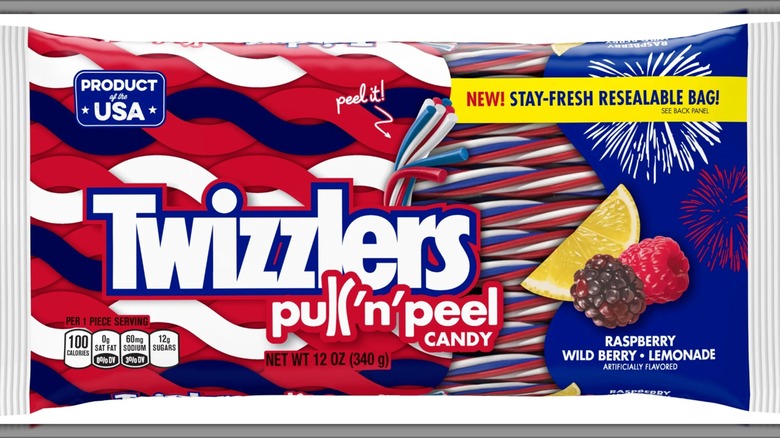 Twizzlers Pull 'n' Peel Raspberry, Wild Berry & Lemonade