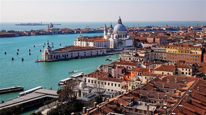 view of Italian city