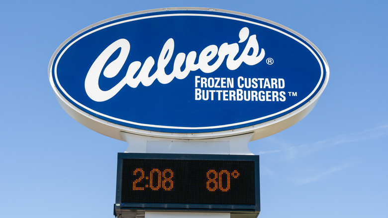 Culver's sign