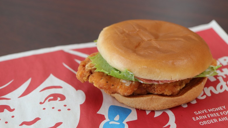 Wendy's chicken sandwich
