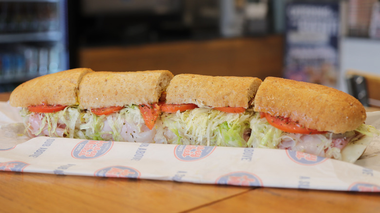 A giant sub from Jersey Mike's