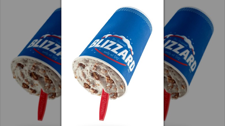 Drumstick with Peanuts Blizzard
