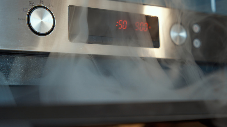 smoking oven with cook time
