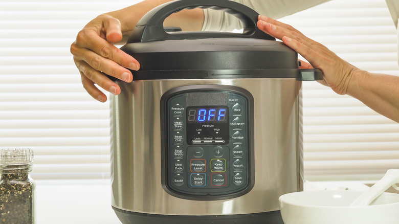 multicooker switched to off