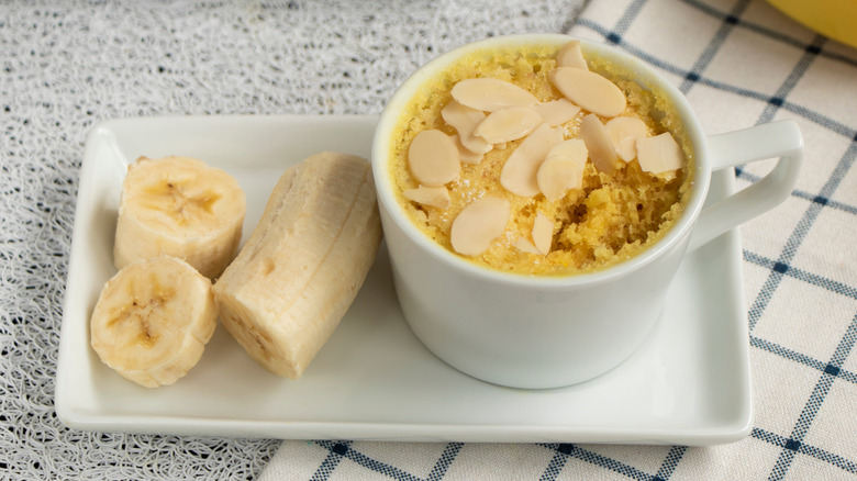 banana mug cake