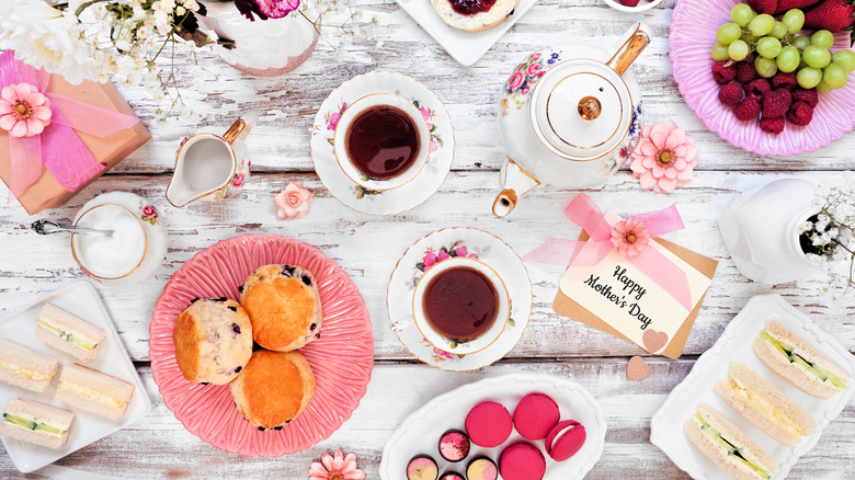 a mother's day brunch spread