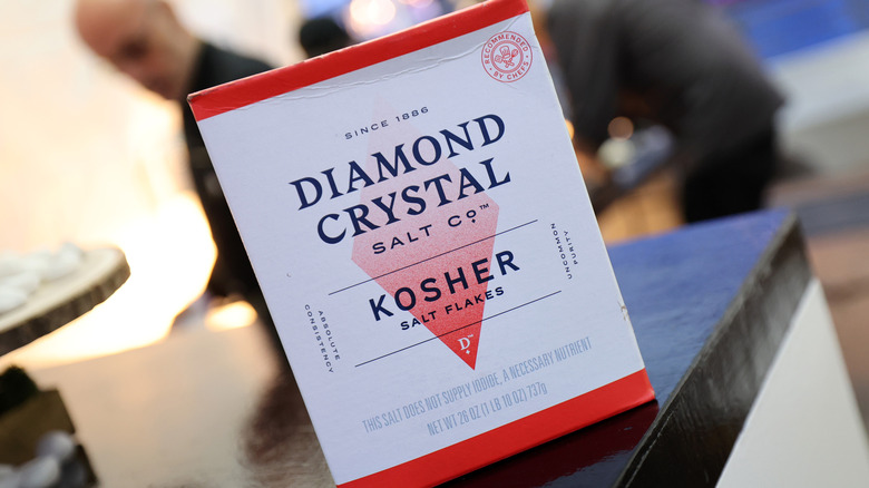 Box of Diamond Crystal Kosher Salt