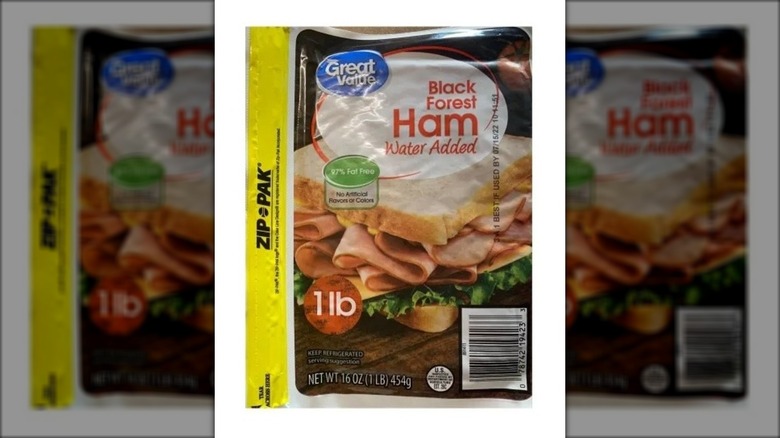 Great Value black forest ham