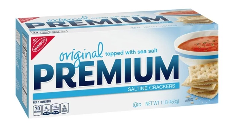 premium original saltine crackers