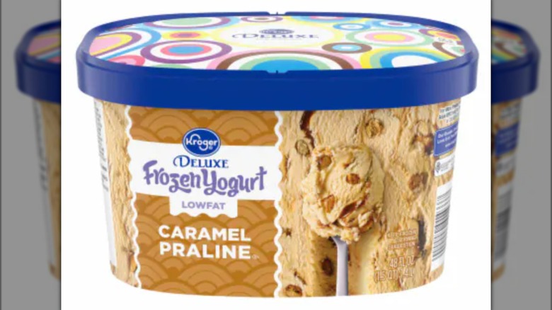 kroger deluxe frozen yogurt