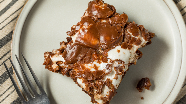 A slice of Mississippi Mud Pie