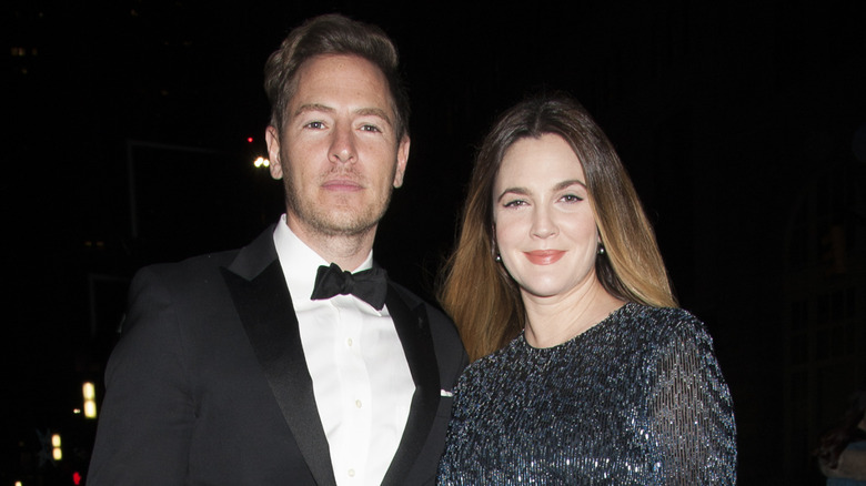 Drew Barrymore and Will Kopelman pose together