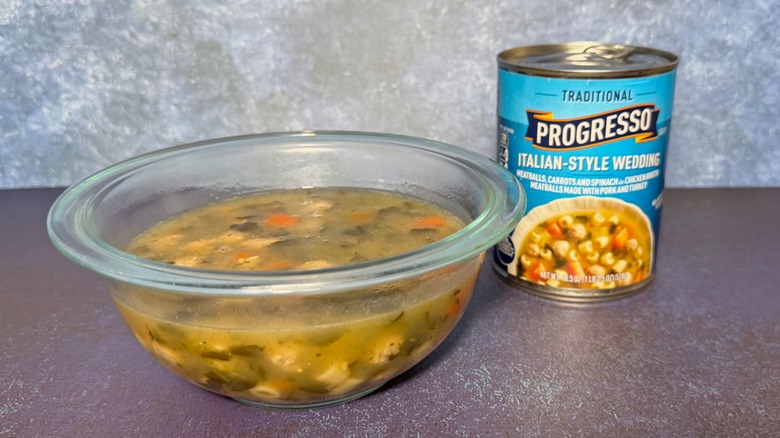 can and bowl of progresso soup
