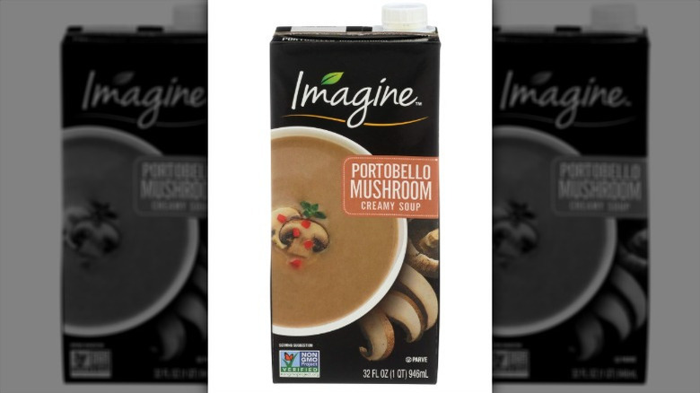 Box of Imagine Portobello Mushroom Creamy Soup