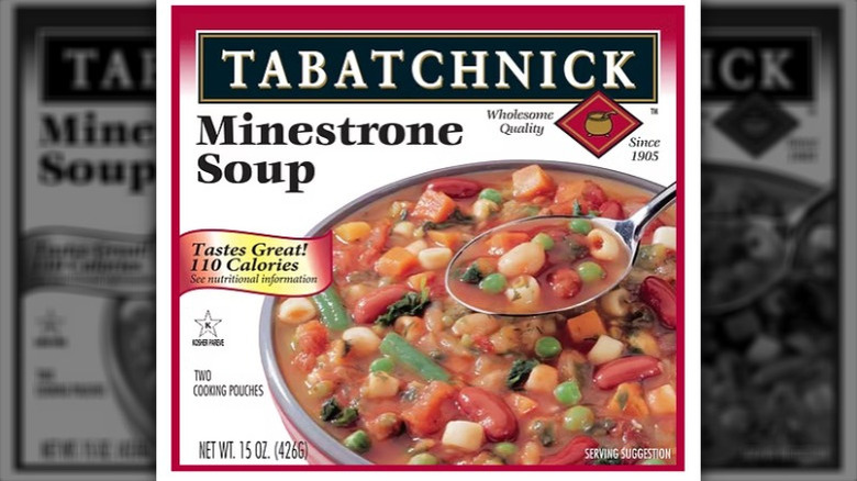 Package of Tabatchnick Minestrone Soup