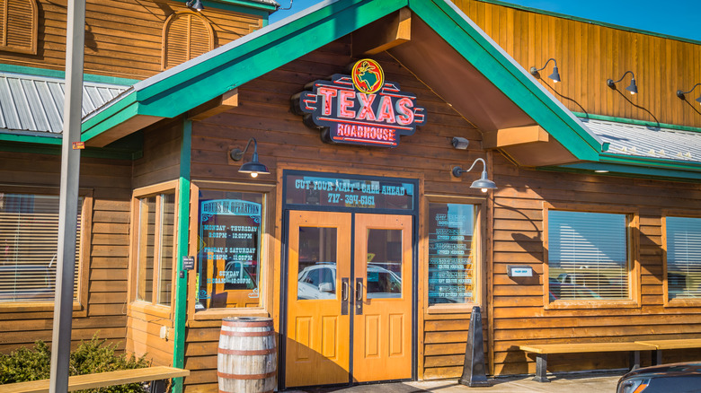 Exterior doors of a Texas Roadhouse