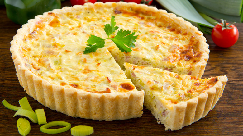 Sliced Quiche Lorraine