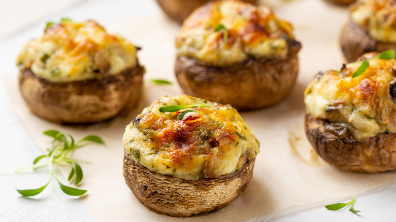 stuffed mushrooms