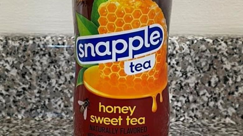 Snapple Honey Sweet Tea label