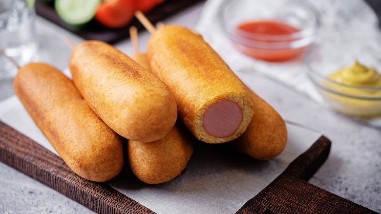 Corn dogs
