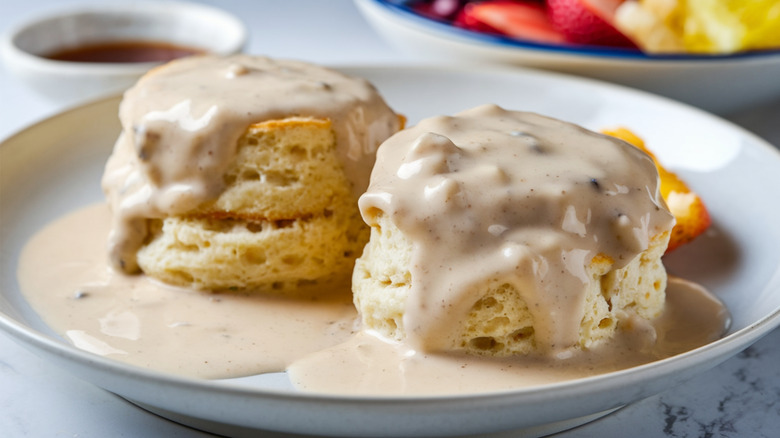 Biscuits and gravy