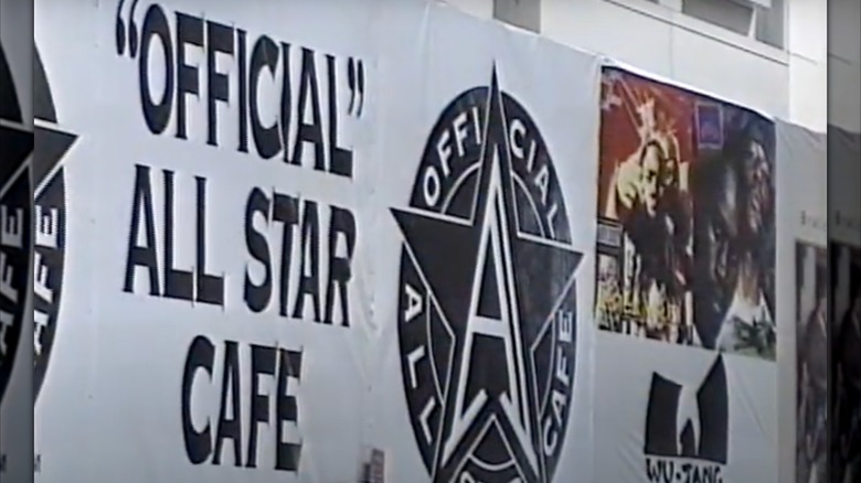 Official All-Star Cafe sign