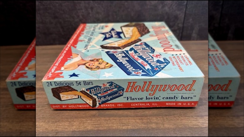Box of Vintage Hollywood candy bars