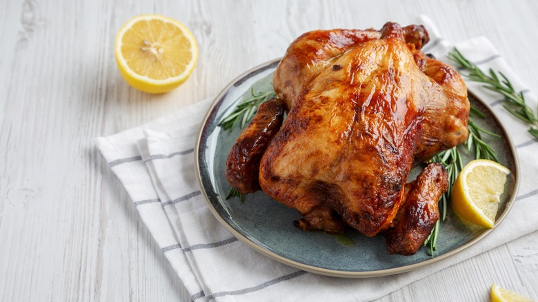 whole rotisserie chicken