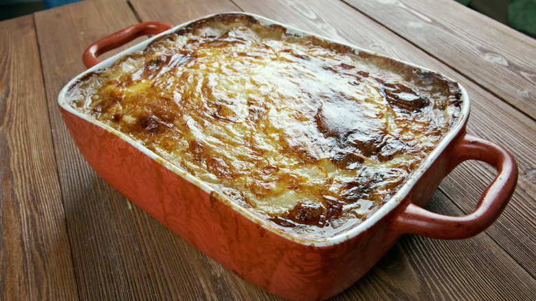 Dish of rappie pie
