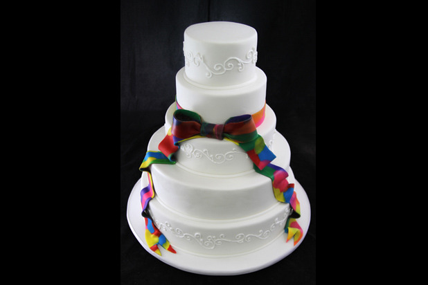 Tie-dye Cake