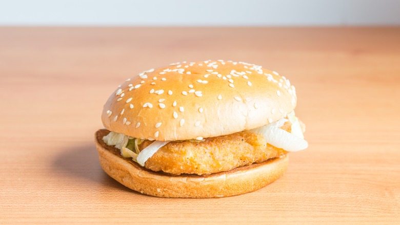 McChicken sandwich