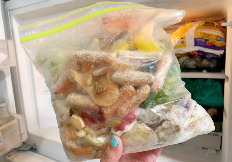 Vegetable scraps