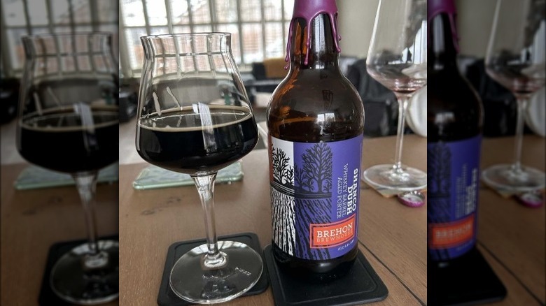 Shanco Dubh Porter bottle schooner