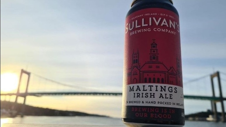 Sullivan's Maltings Irish Ale outside