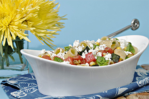 Pasta Salad with Heirloom Tomatoes