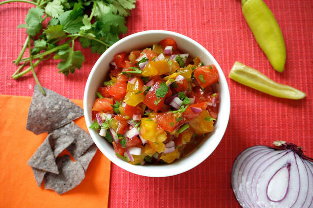 Heirloom Tomato Pico de Gallo
